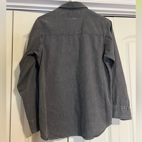 Harley Davidson Denim Button Up - Picture 2 of 4